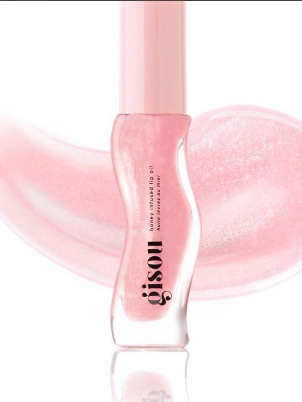 gisou Honey-Infused Lip Oil — Sheer Pink Gloss